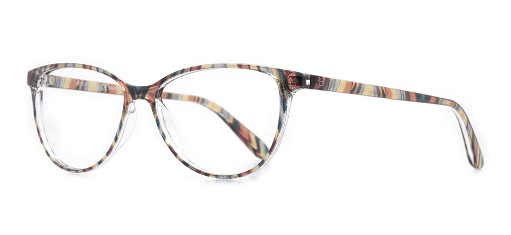 BENX FANTASIA Eyeglasses Teenage,Adult Woman Cateye Full-Rimmed Grilamid (TR90) Unfiltered BXFNTS 1376-C.21